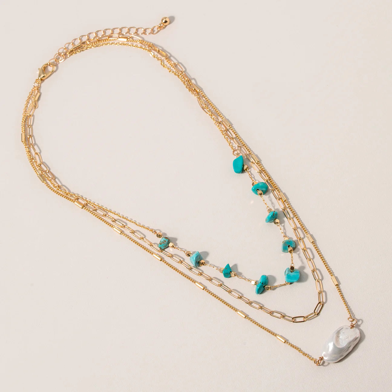 ‘LOTTIE’ Necklace - Turquoise