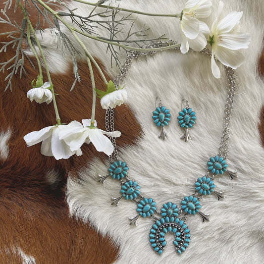 ‘ASHLEY’ Necklace & Earring Set