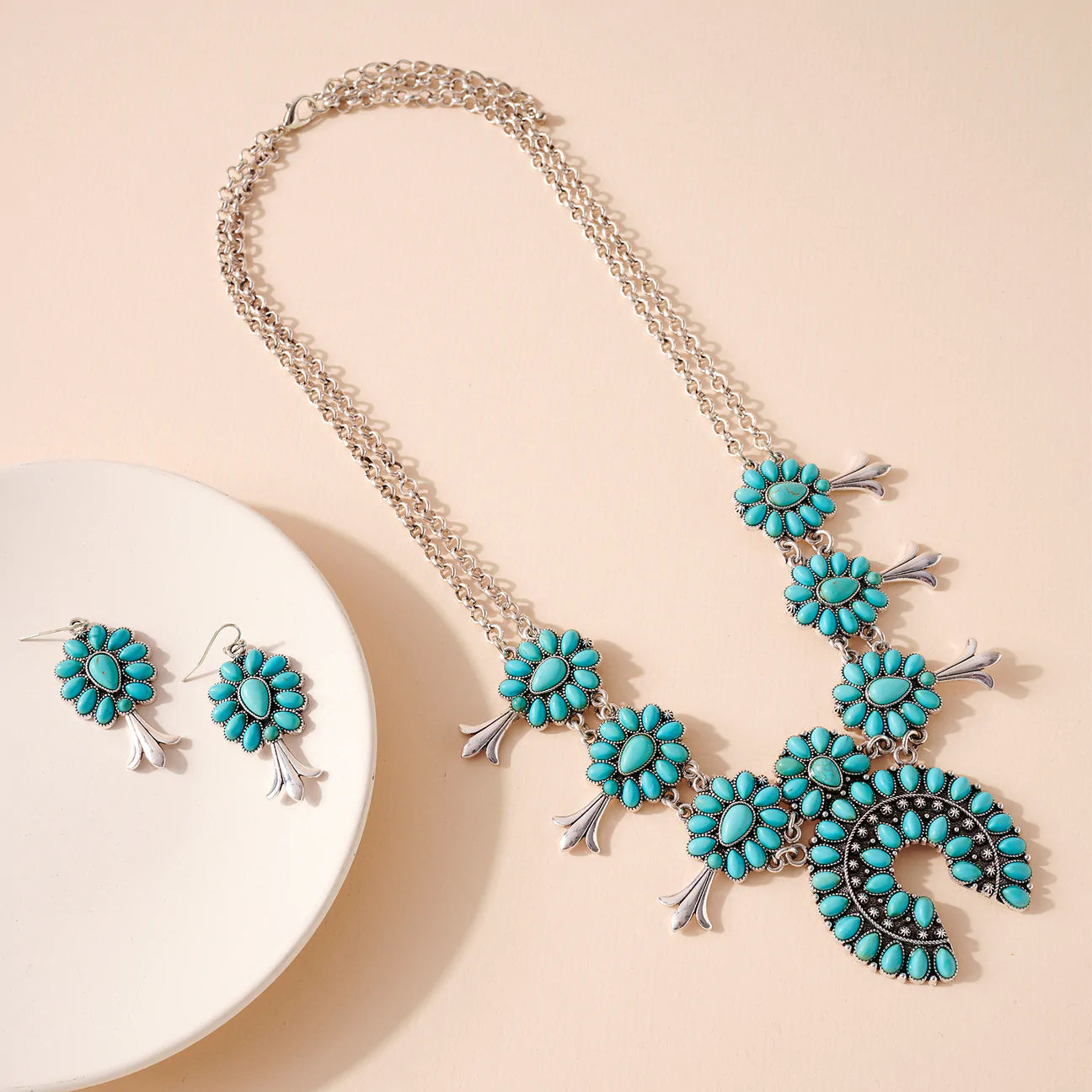 ‘ASHLEY’ Necklace & Earring Set