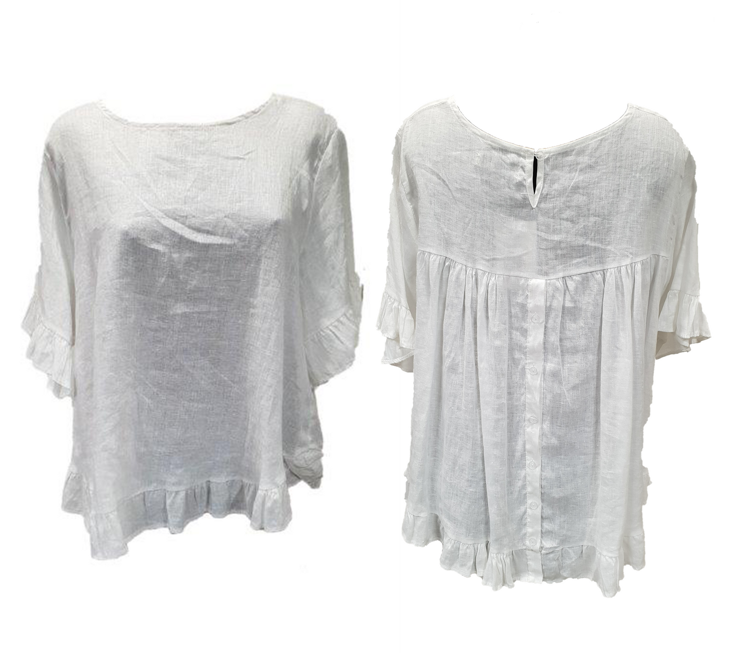 ‘TULLY’ Top - White